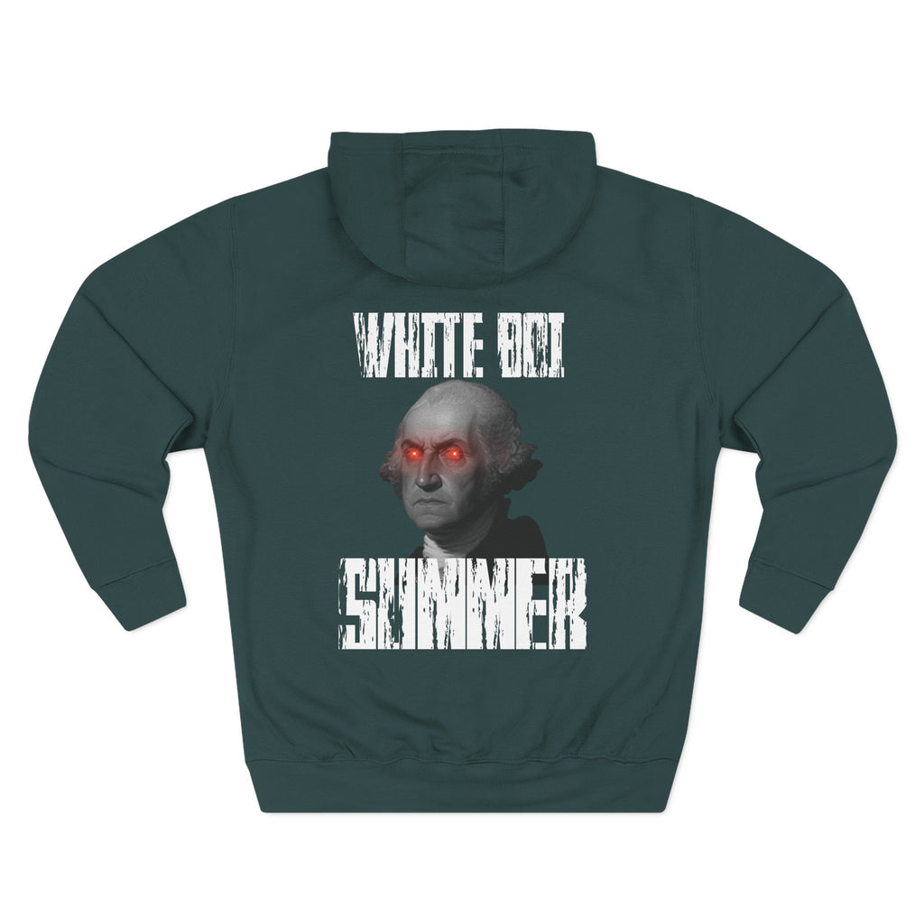 Three-Panel Fleece Hoodie