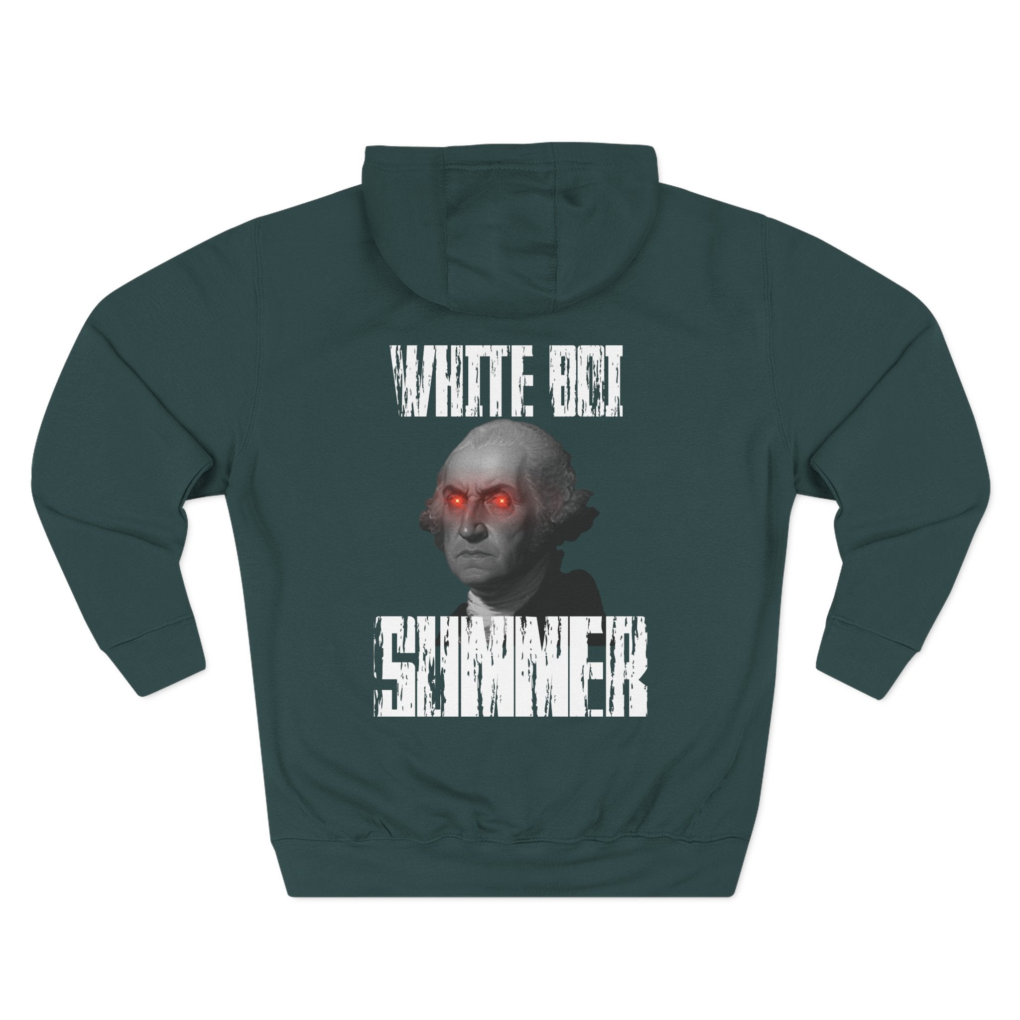 Three-Panel Fleece Hoodie