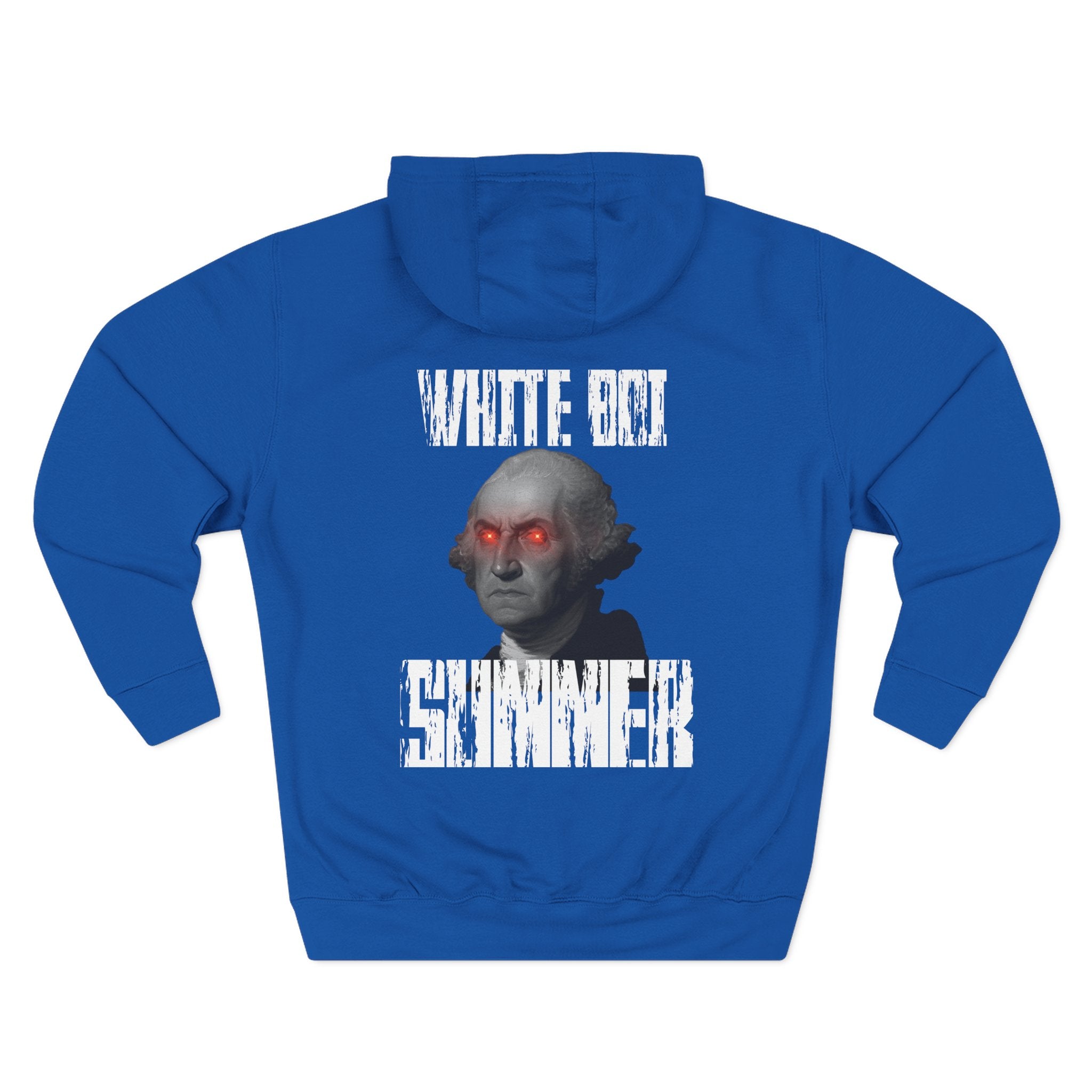 Three-Panel Fleece Hoodie