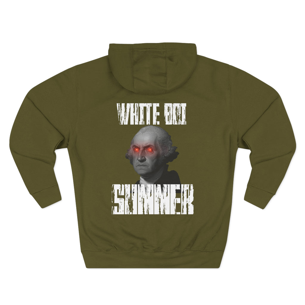 Three-Panel Fleece Hoodie