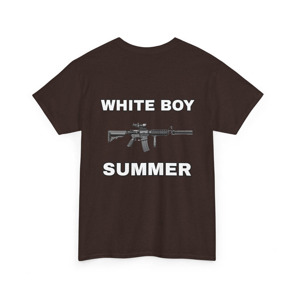 White Boy Summer T‑Shirt — Handwritten Script Graphic Tee
