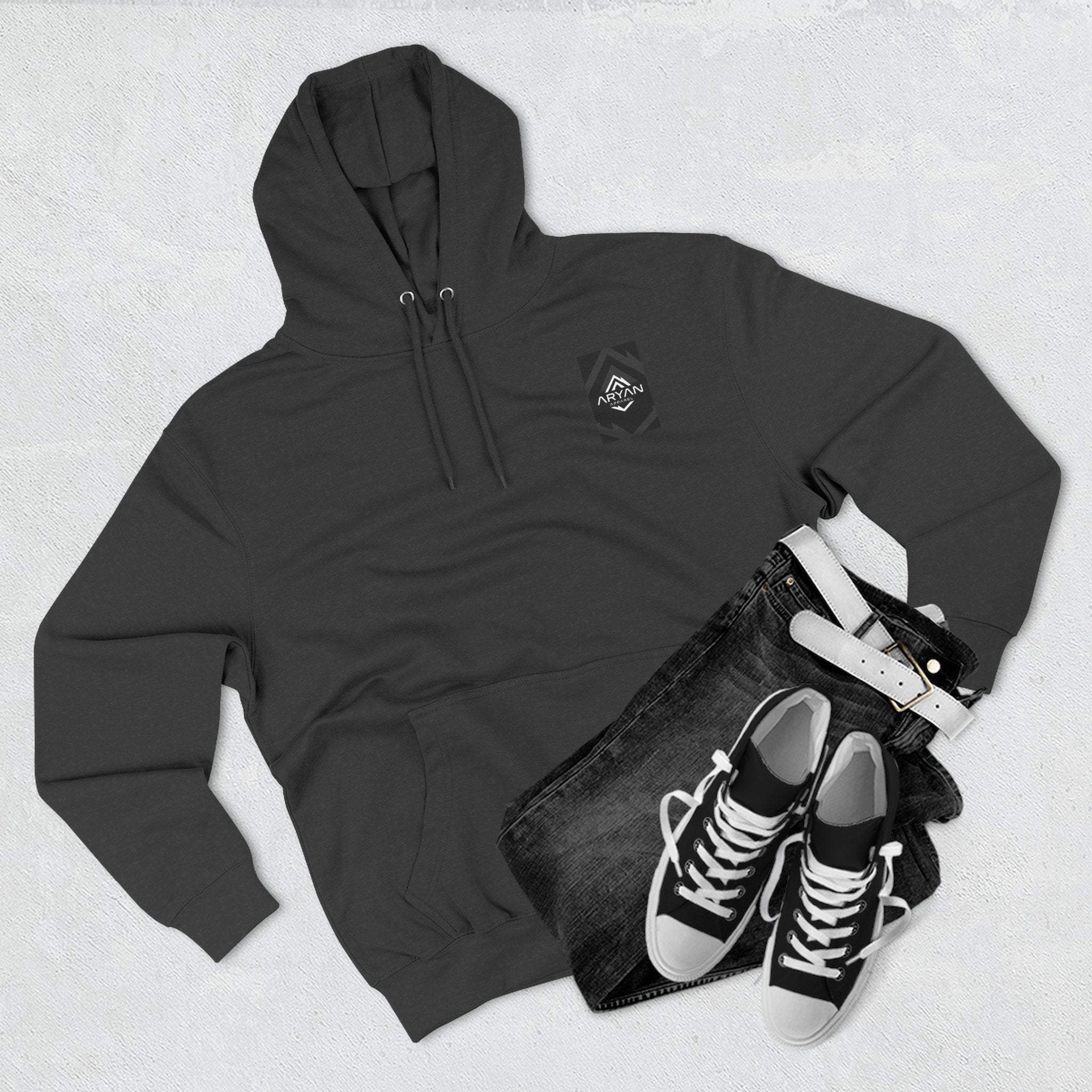 WWJD? Three-Panel Fleece Hoodie