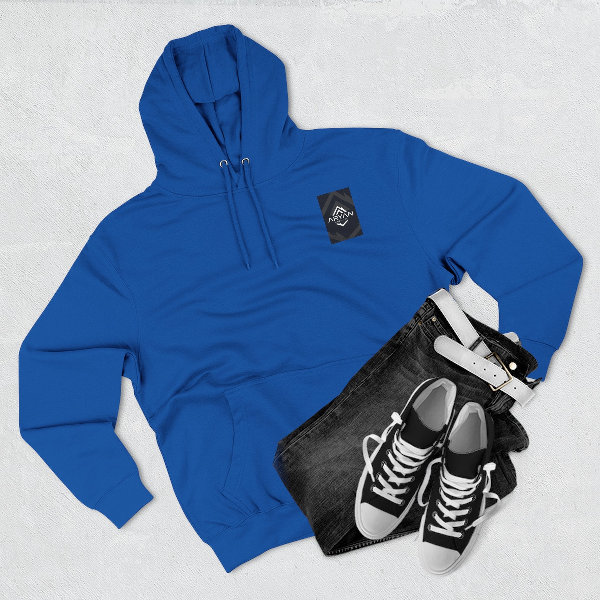 WWJD? Three-Panel Fleece Hoodie