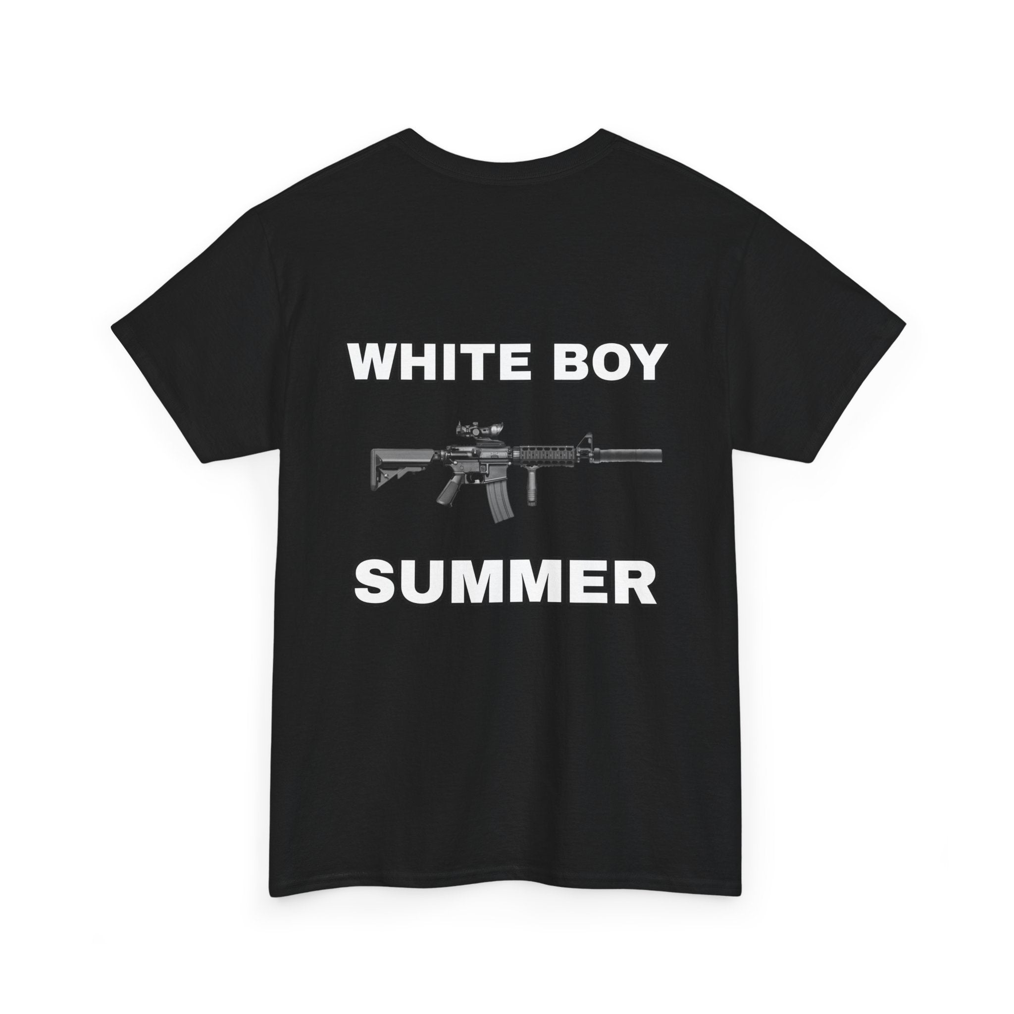 White Boy Summer T‑Shirt — Handwritten Script Graphic Tee