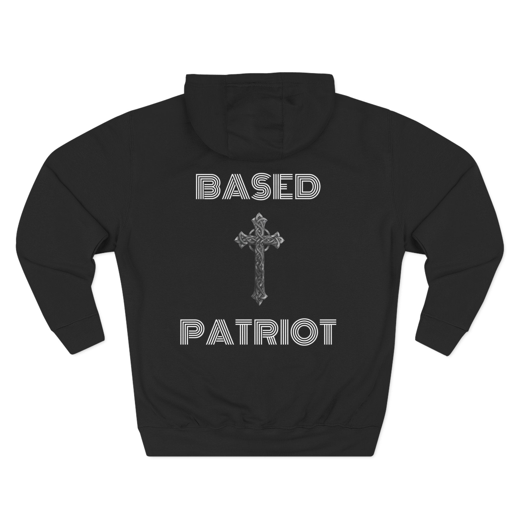 Based Patriot Three-Panel Fleece Hoodie