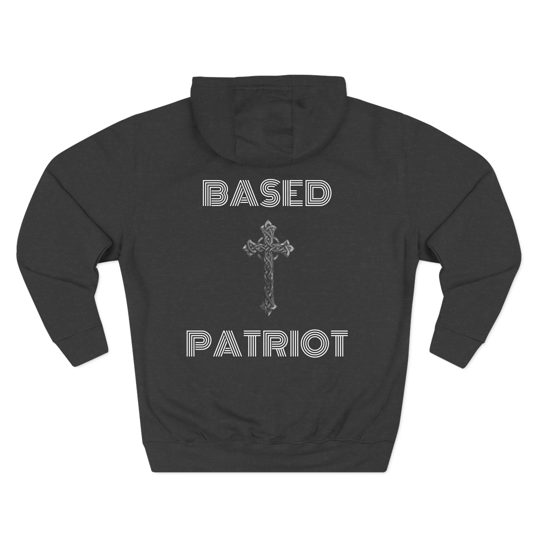 Based Patriot Three-Panel Fleece Hoodie
