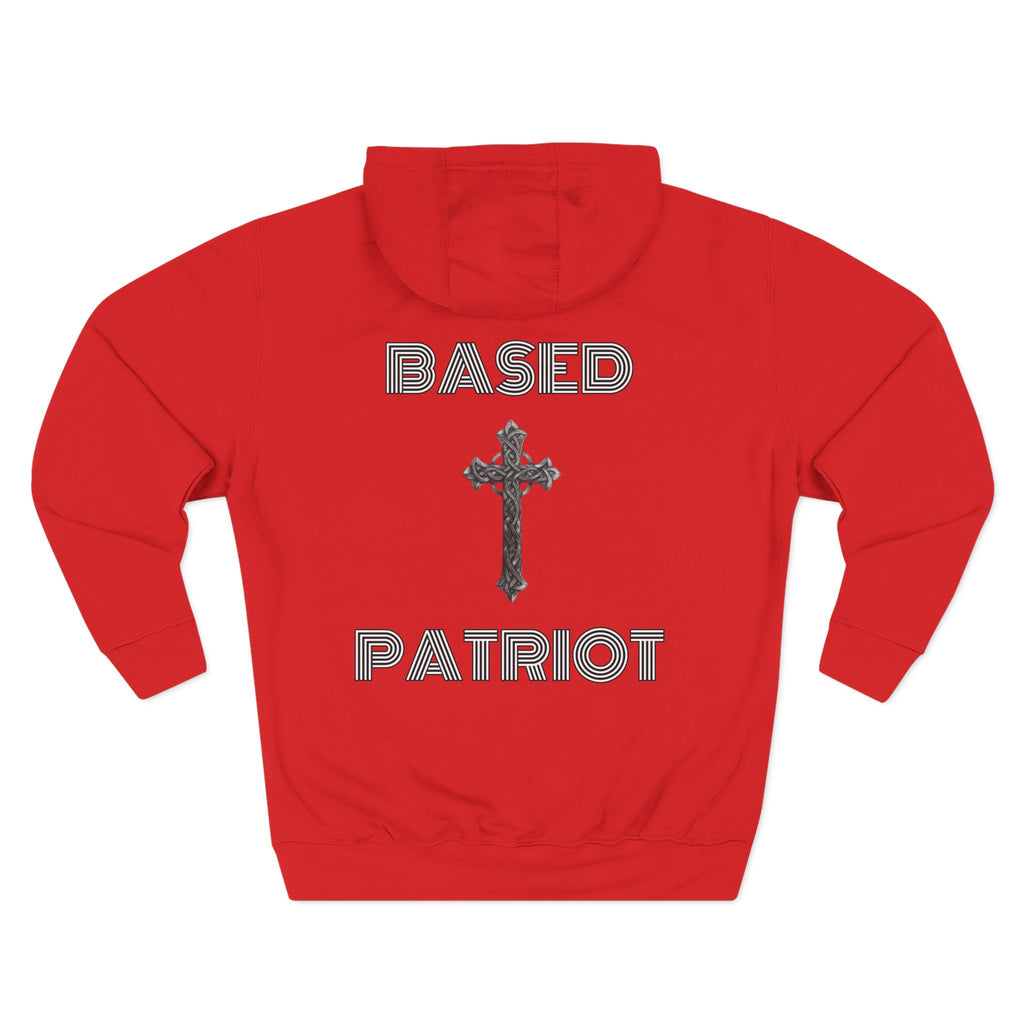 Based Patriot Three-Panel Fleece Hoodie