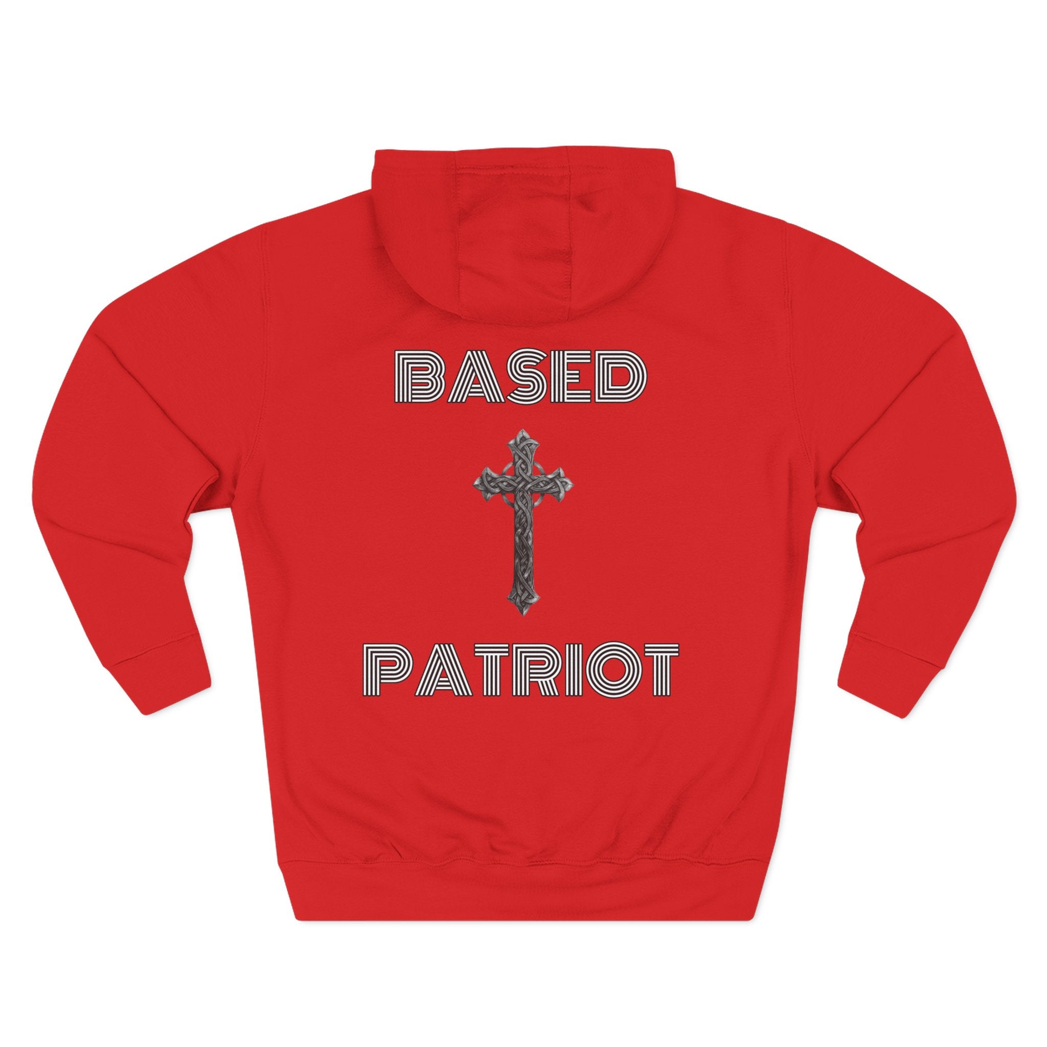 Based Patriot Three-Panel Fleece Hoodie