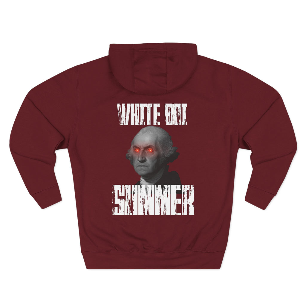 Three-Panel Fleece Hoodie
