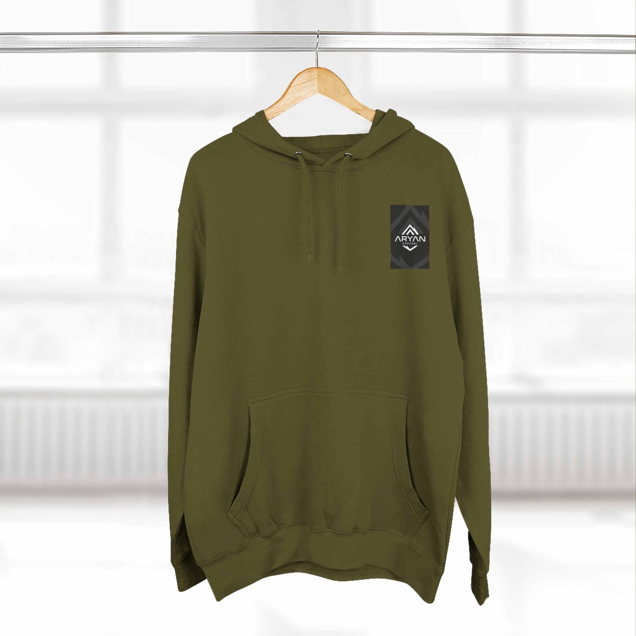 Based Patriot Three-Panel Fleece Hoodie