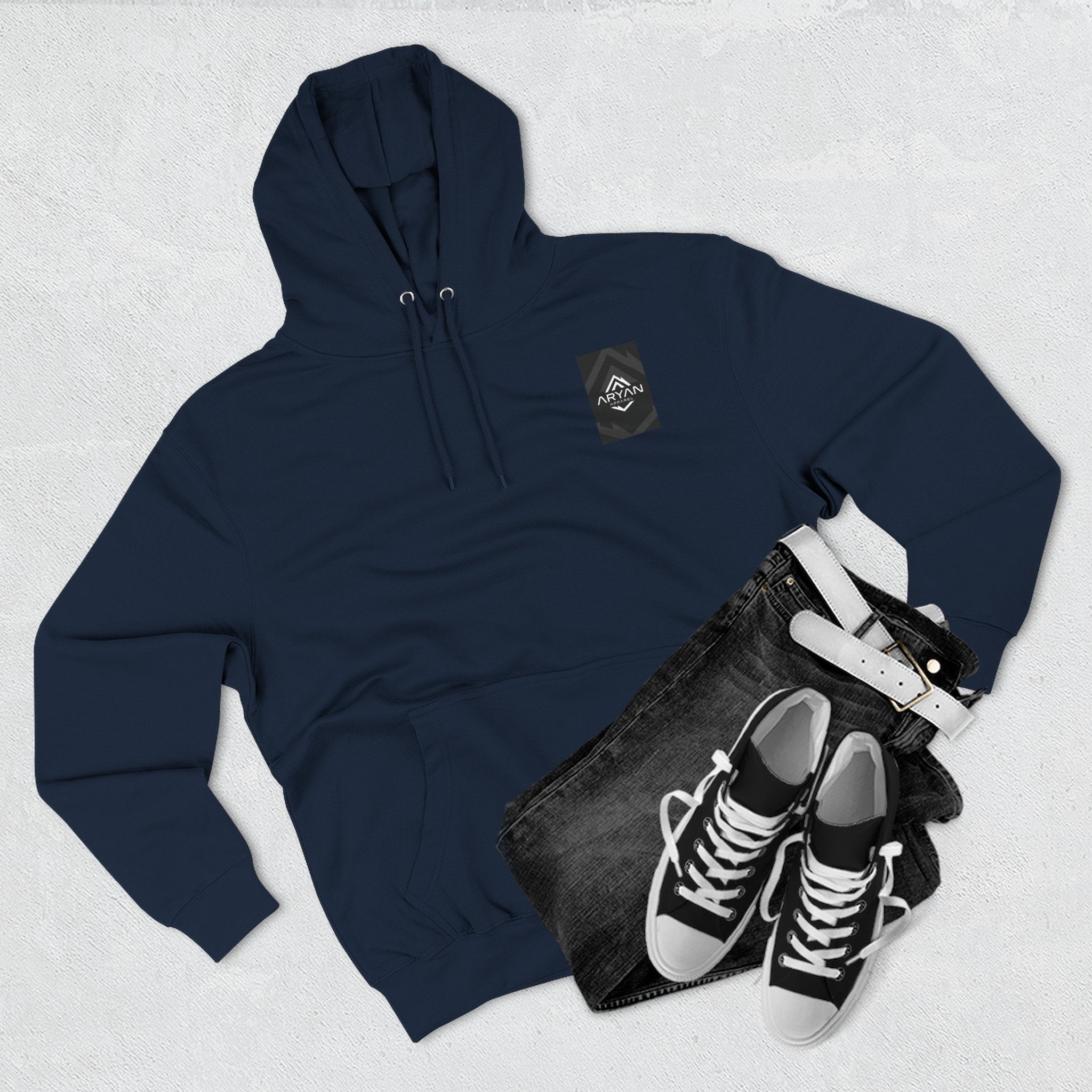 WWJD? Three-Panel Fleece Hoodie