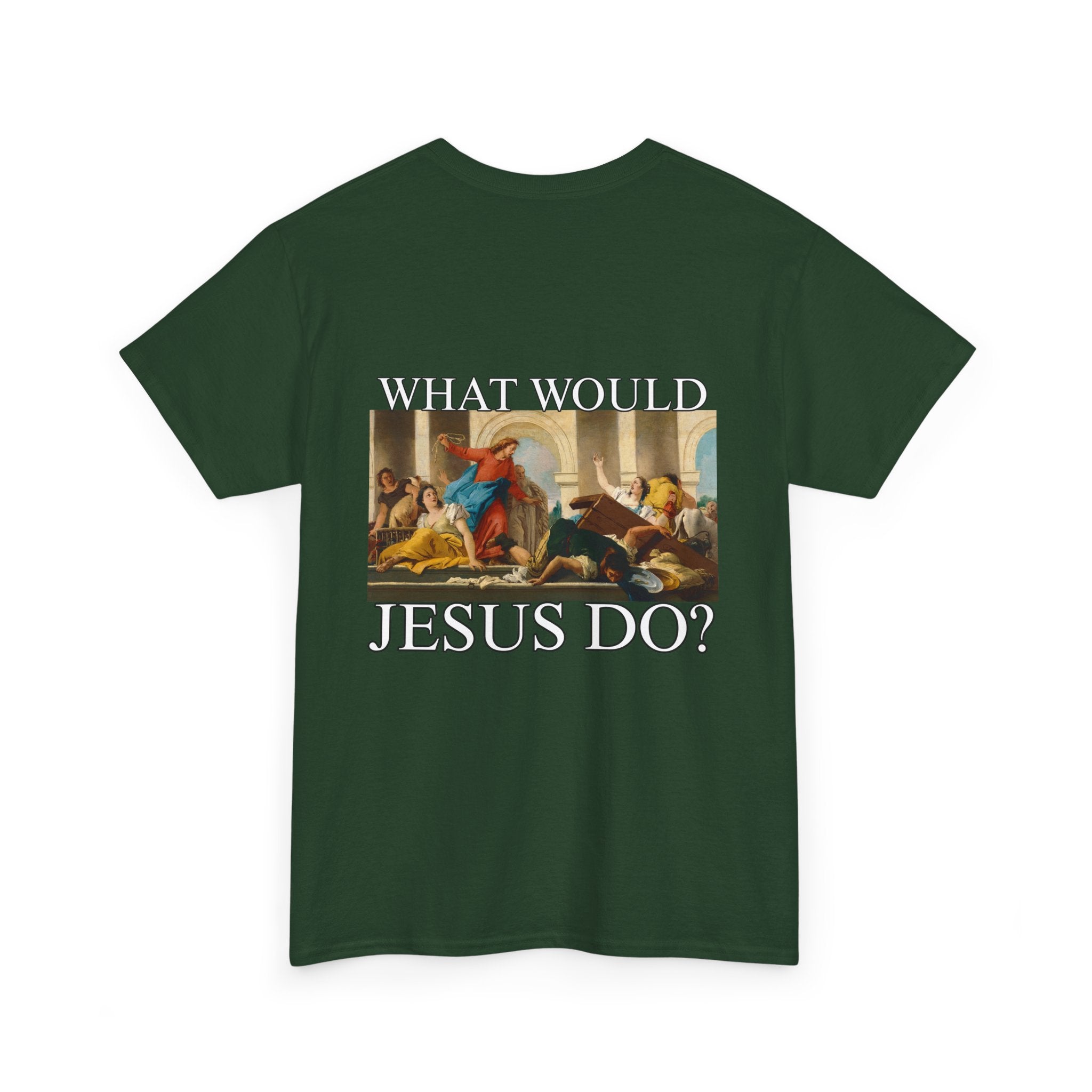 WWJD? Unisex Heavy Cotton Tee