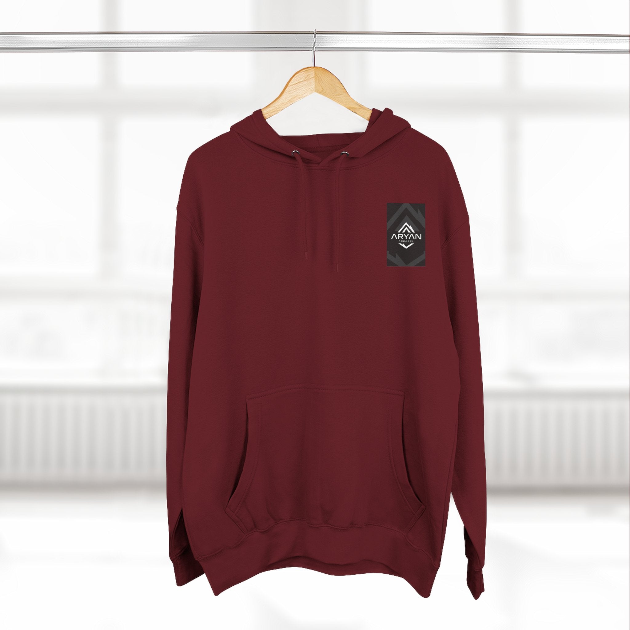 Based Patriot Three-Panel Fleece Hoodie
