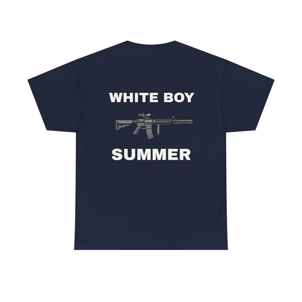White Boy Summer T‑Shirt — Handwritten Script Graphic Tee