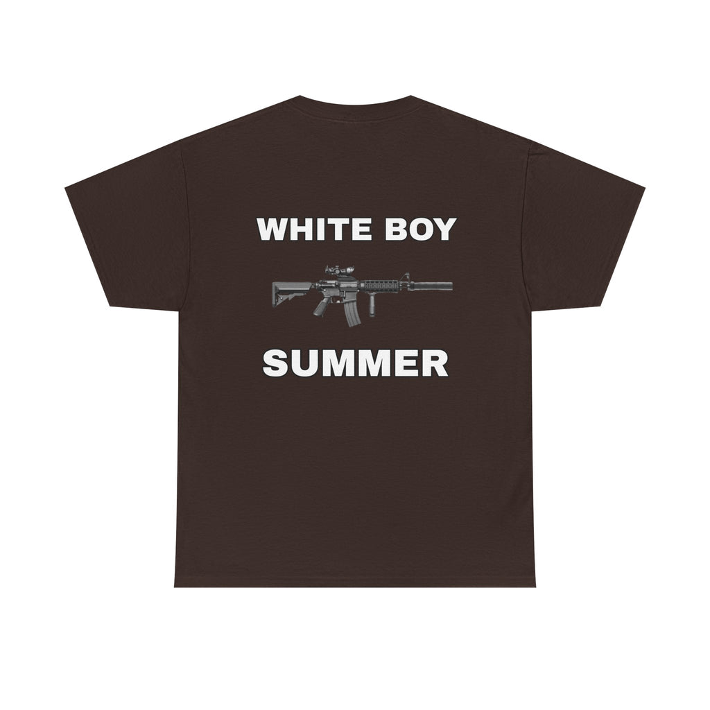 White Boy Summer T‑Shirt — Handwritten Script Graphic Tee