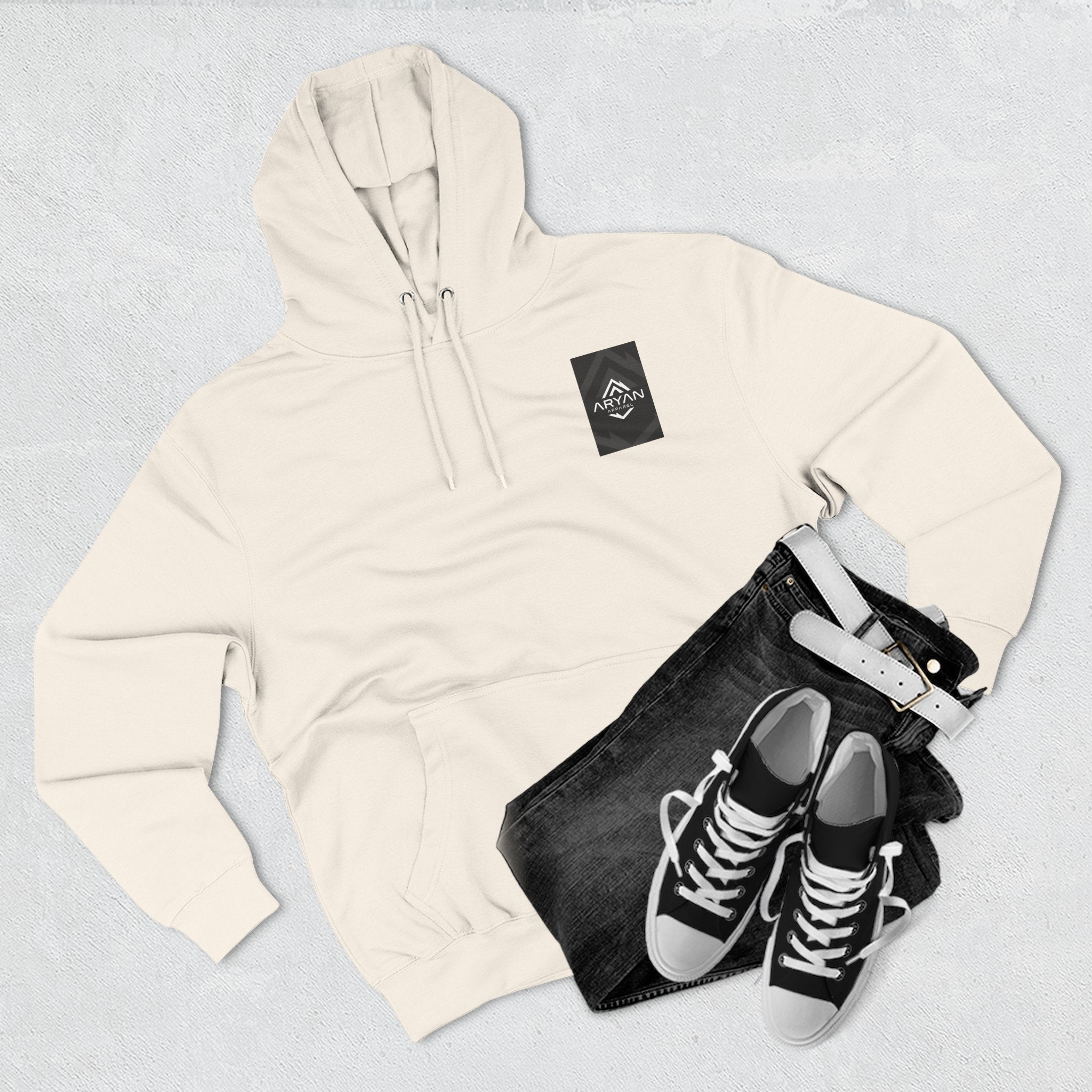 Based Patriot Three-Panel Fleece Hoodie