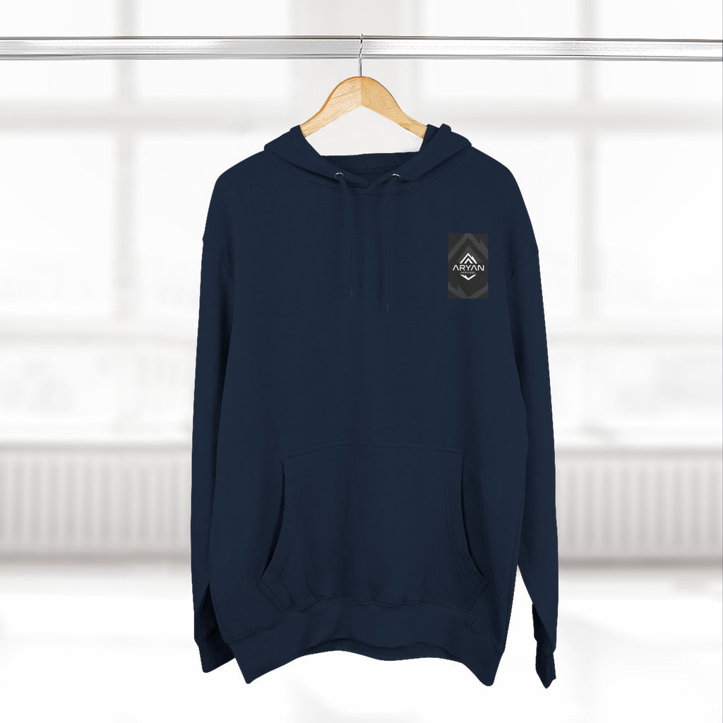 WWJD? Three-Panel Fleece Hoodie
