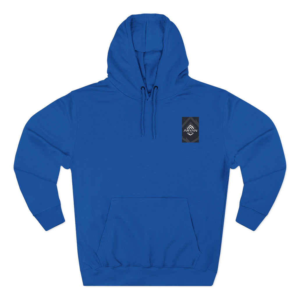 WWJD? Three-Panel Fleece Hoodie