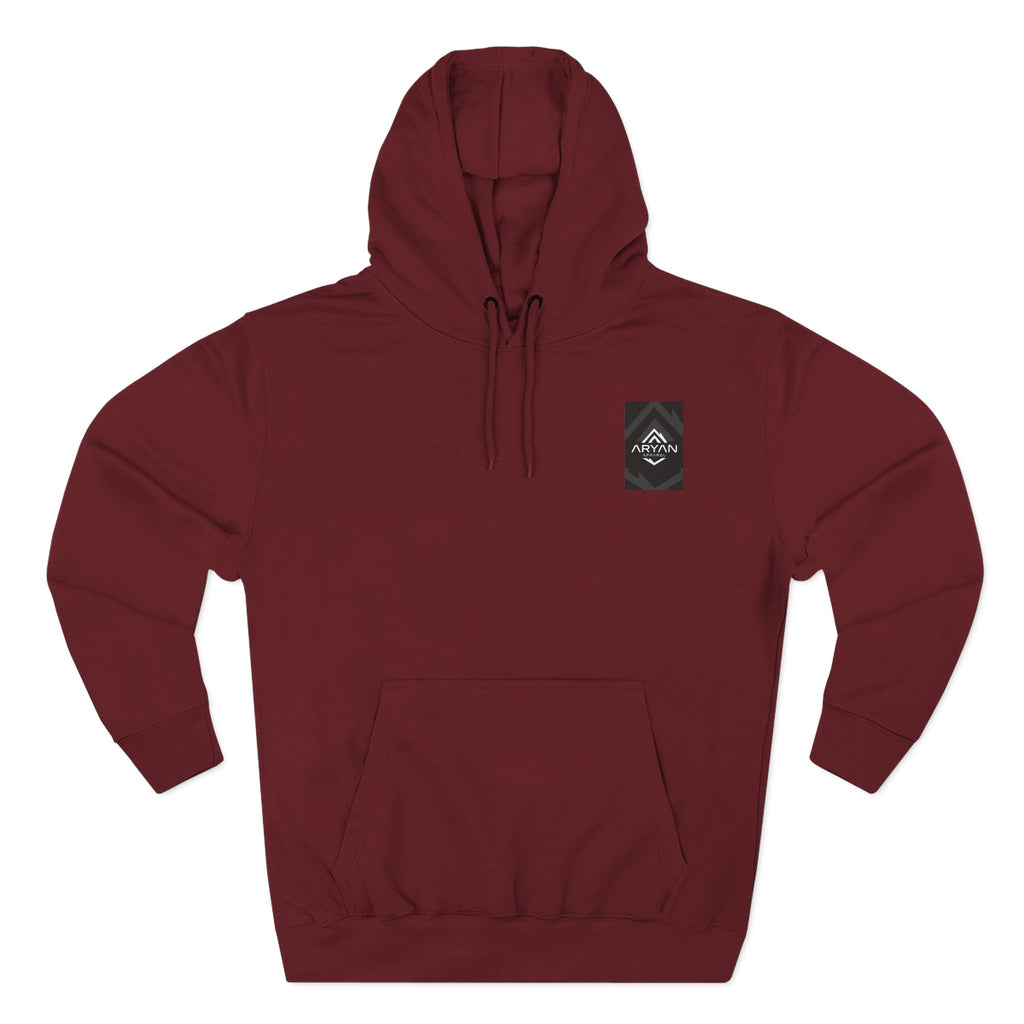 WWJD? Three-Panel Fleece Hoodie