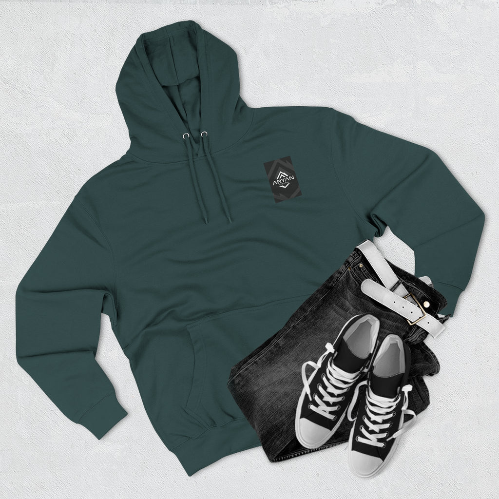 WWJD? Three-Panel Fleece Hoodie