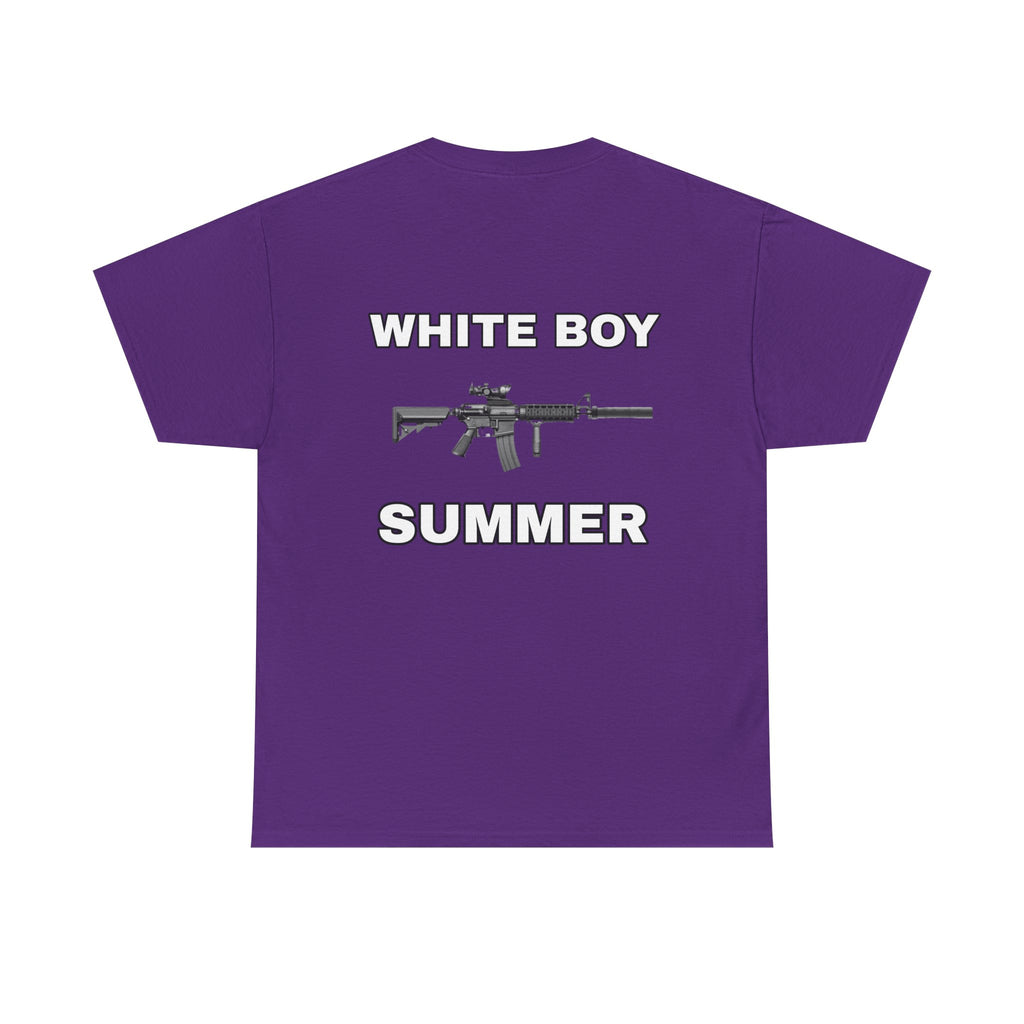 White Boy Summer T‑Shirt — Handwritten Script Graphic Tee