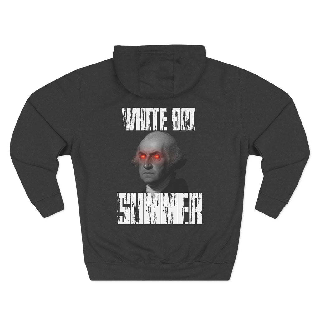 Three-Panel Fleece Hoodie