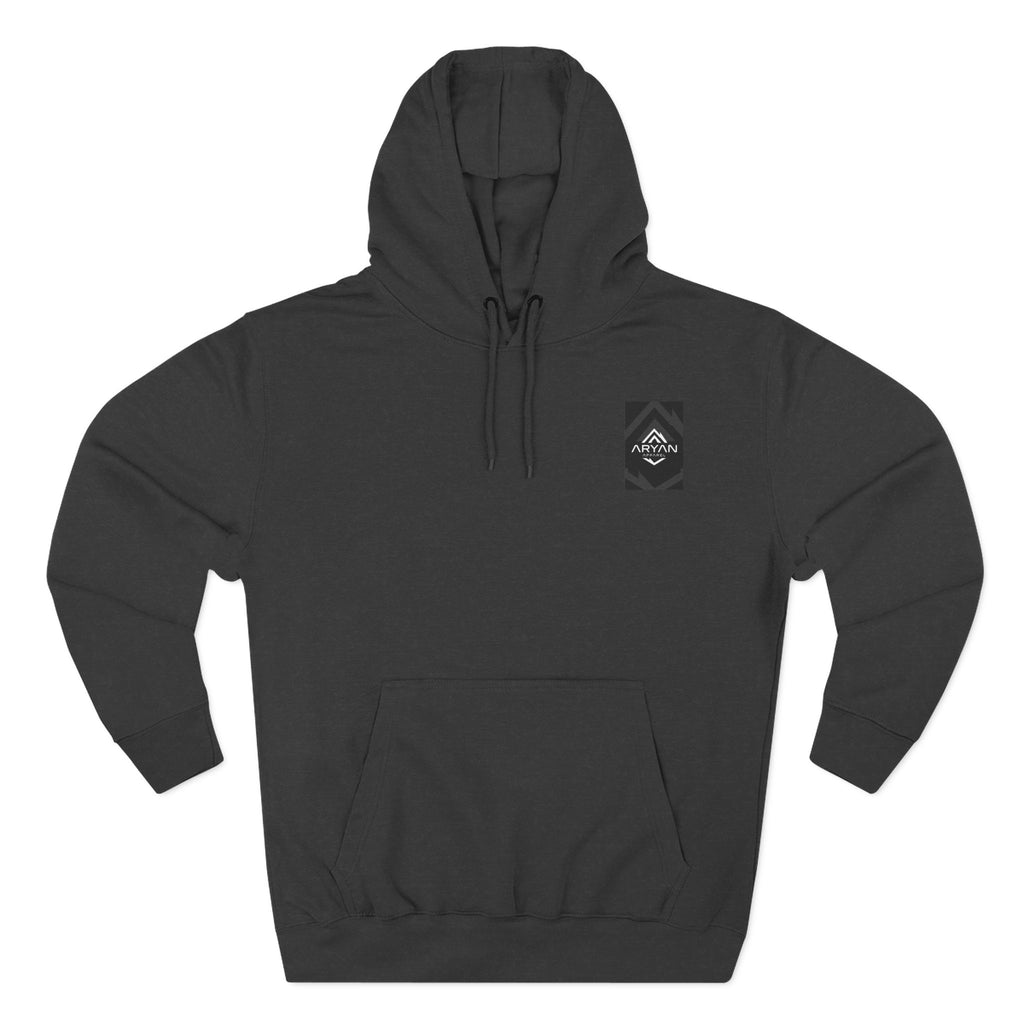 WWJD? Three-Panel Fleece Hoodie
