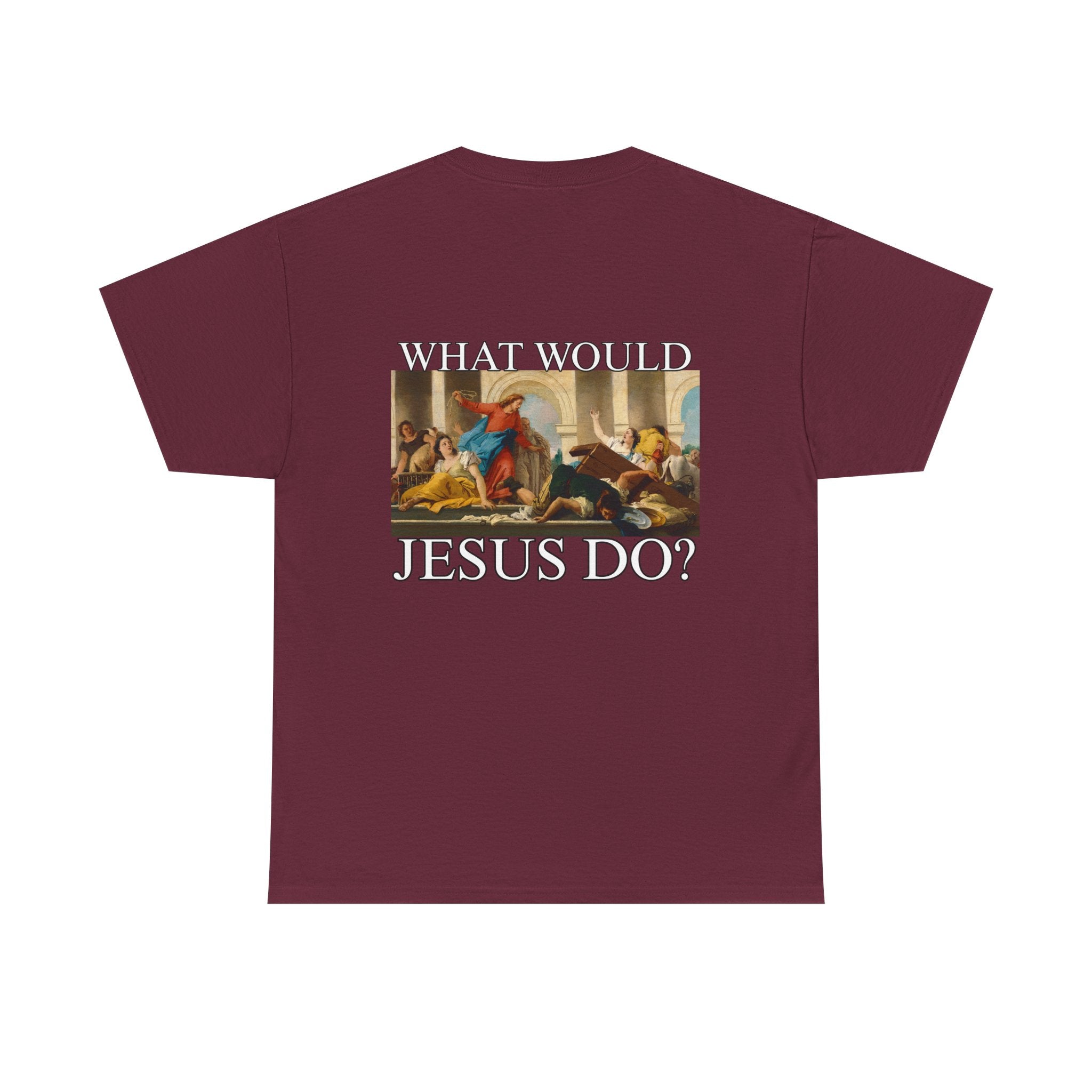WWJD? Unisex Heavy Cotton Tee