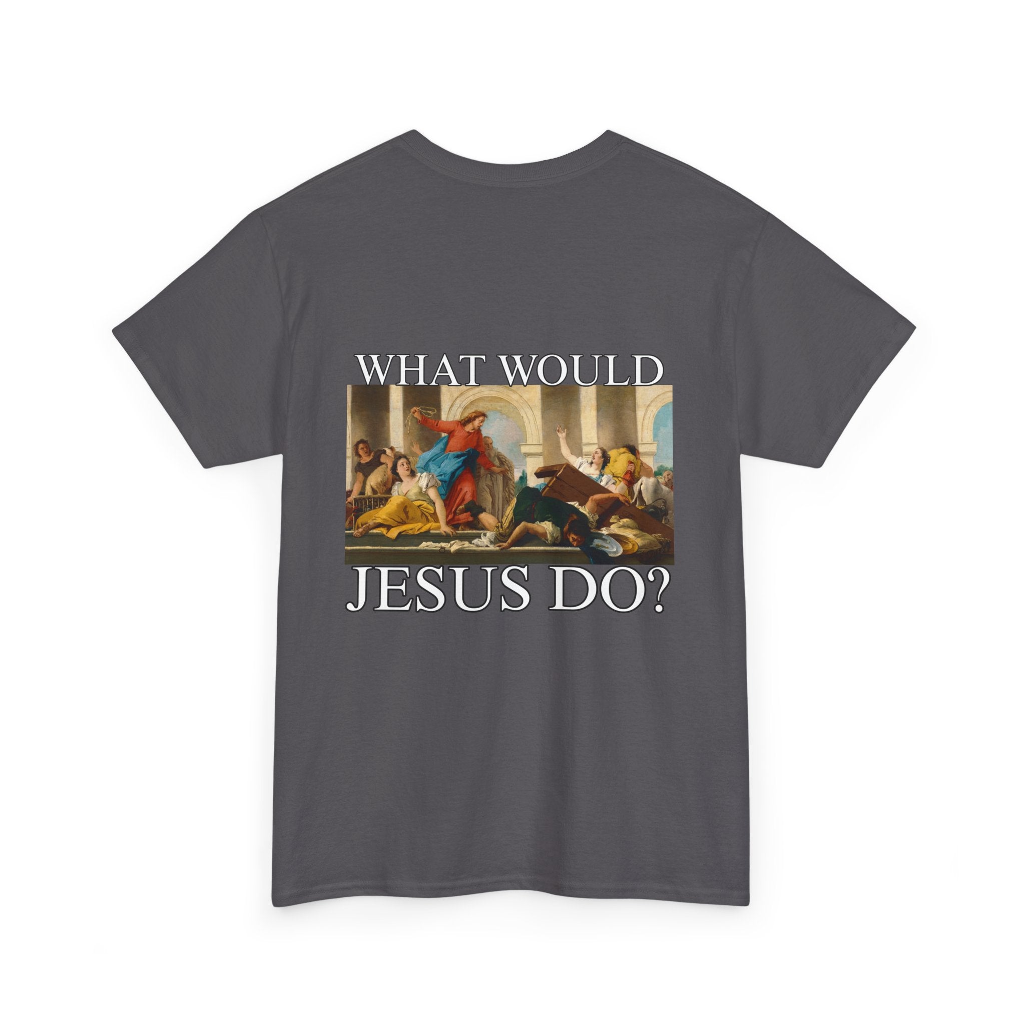 WWJD? Unisex Heavy Cotton Tee