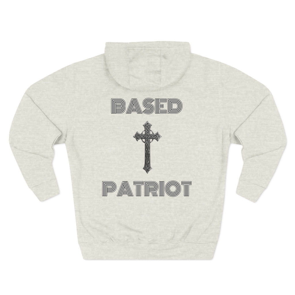 Based Patriot Three-Panel Fleece Hoodie