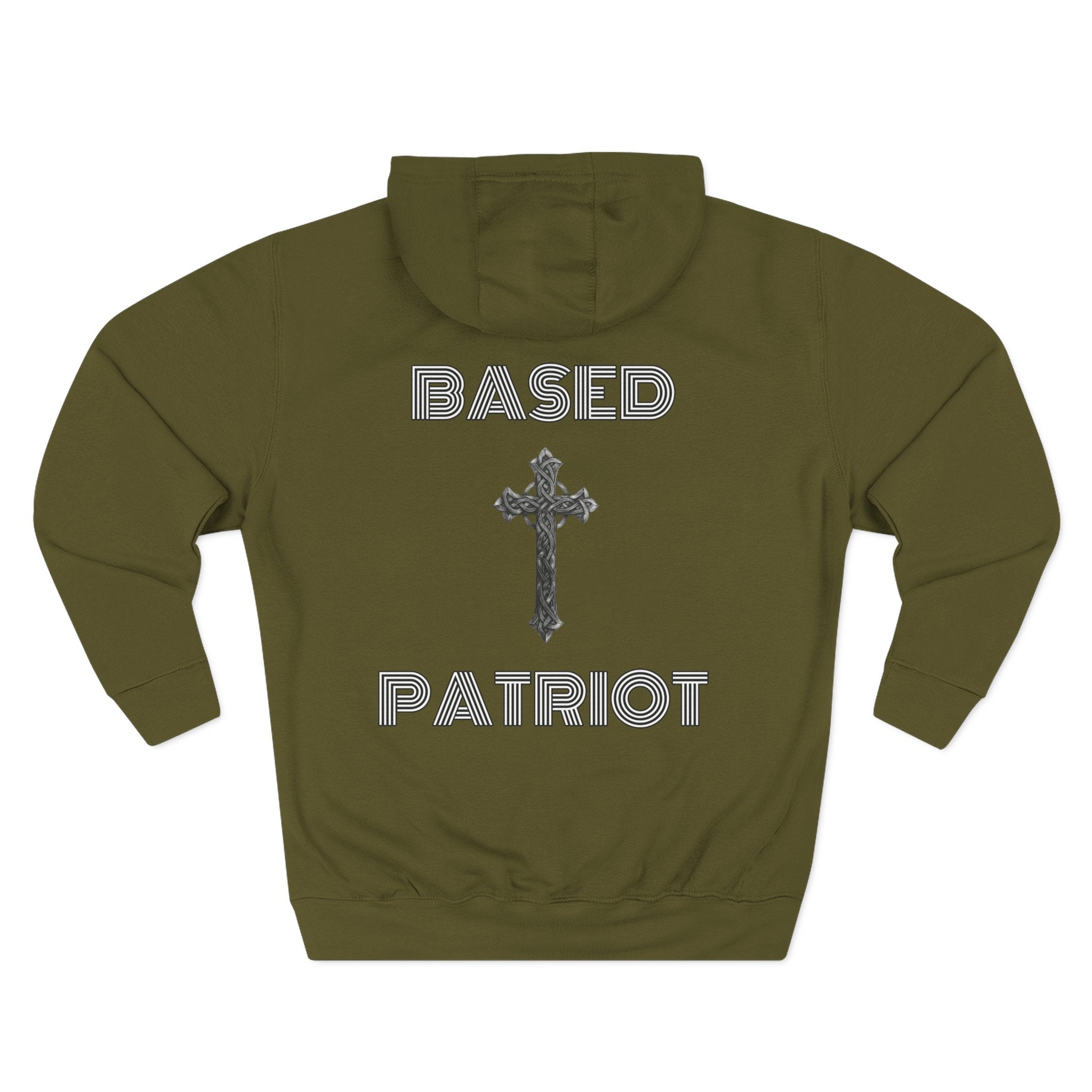 Based Patriot Three-Panel Fleece Hoodie