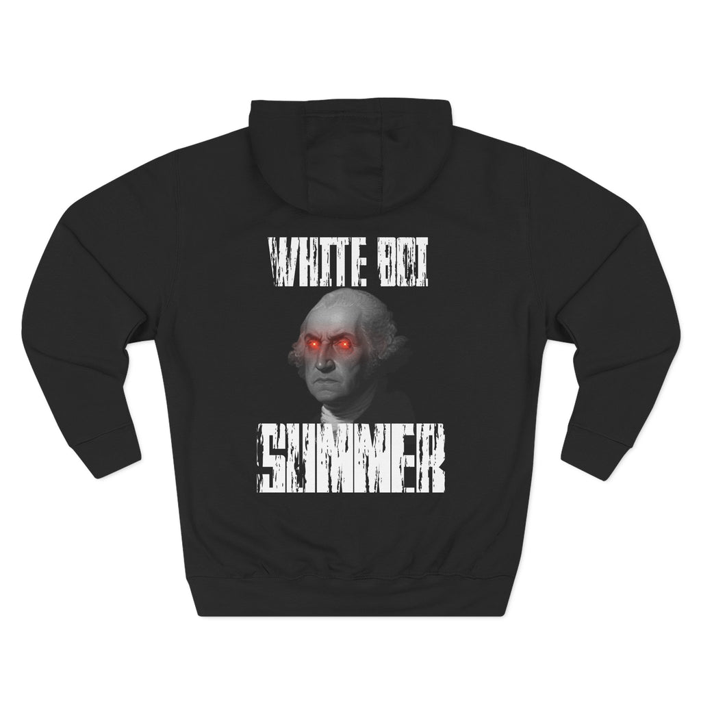 Three-Panel Fleece Hoodie
