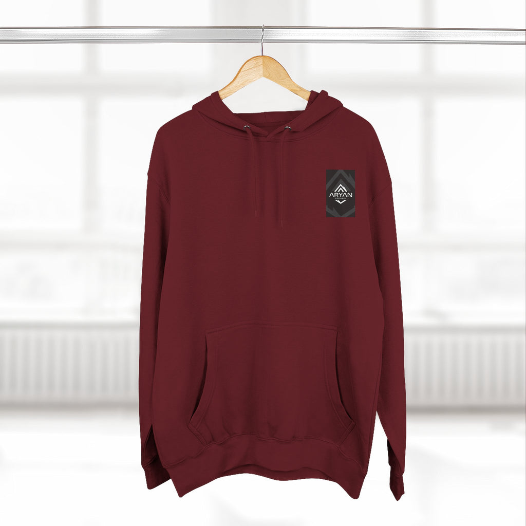 WWJD? Three-Panel Fleece Hoodie