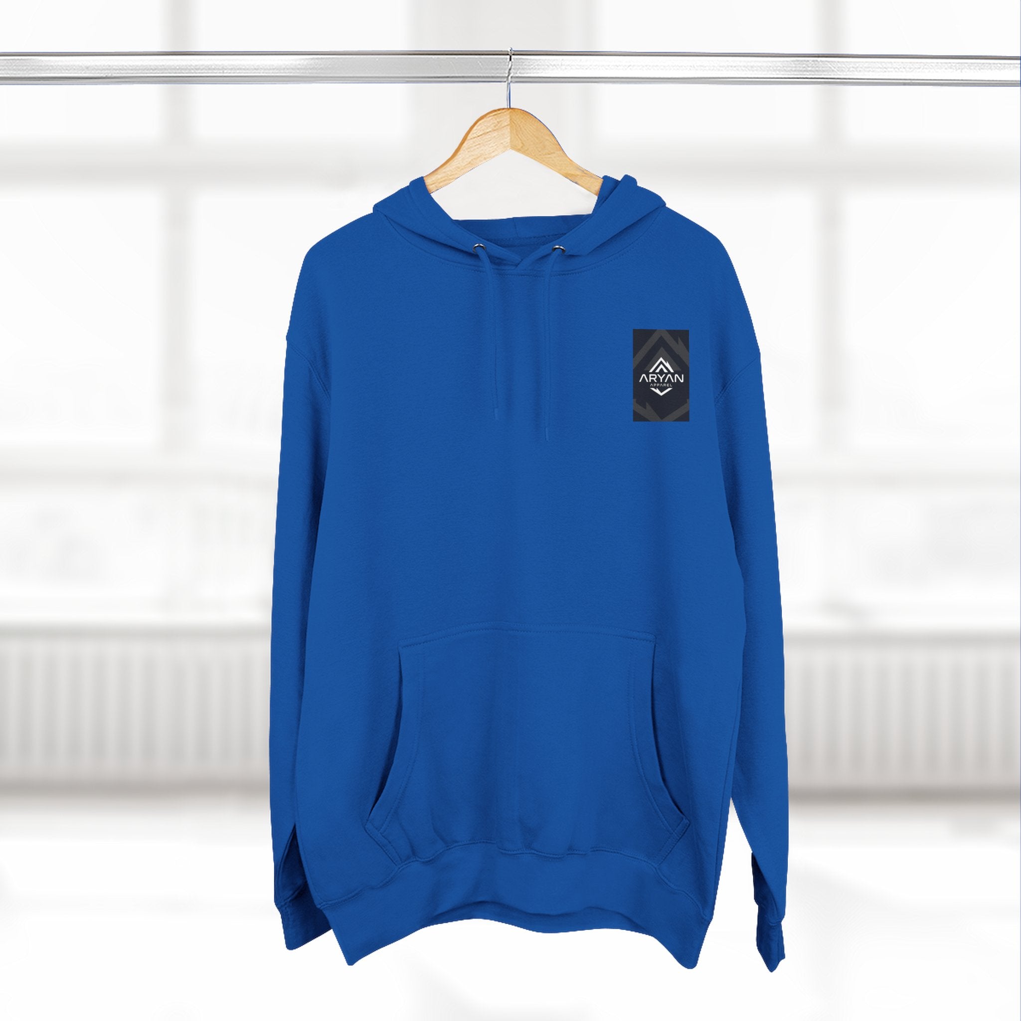 WWJD? Three-Panel Fleece Hoodie