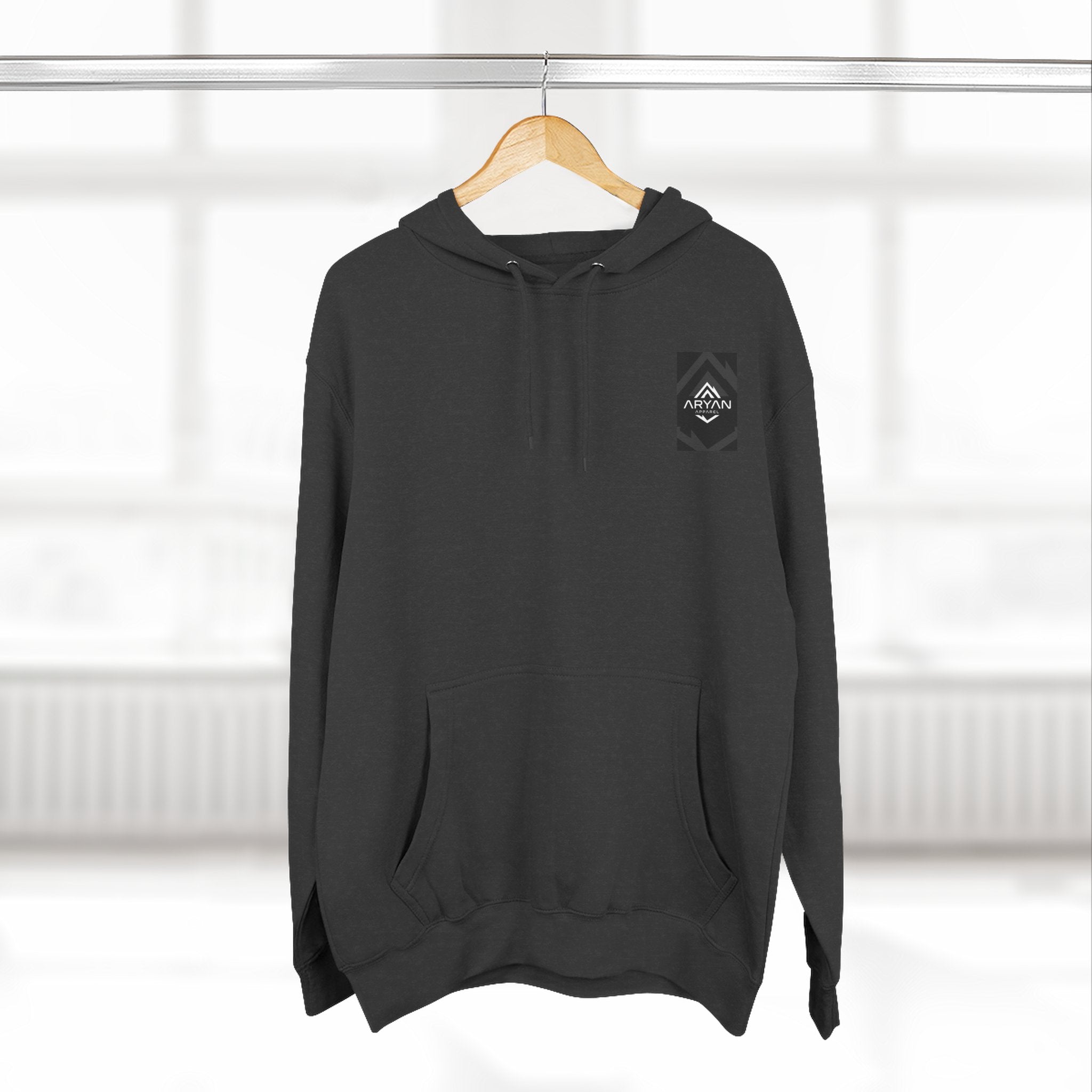 WWJD? Three-Panel Fleece Hoodie