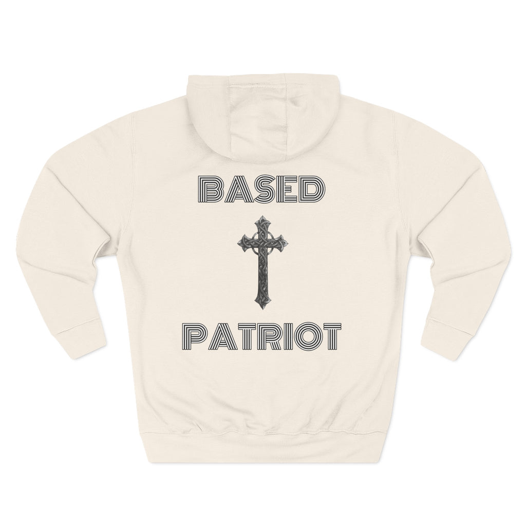 Based Patriot Three-Panel Fleece Hoodie