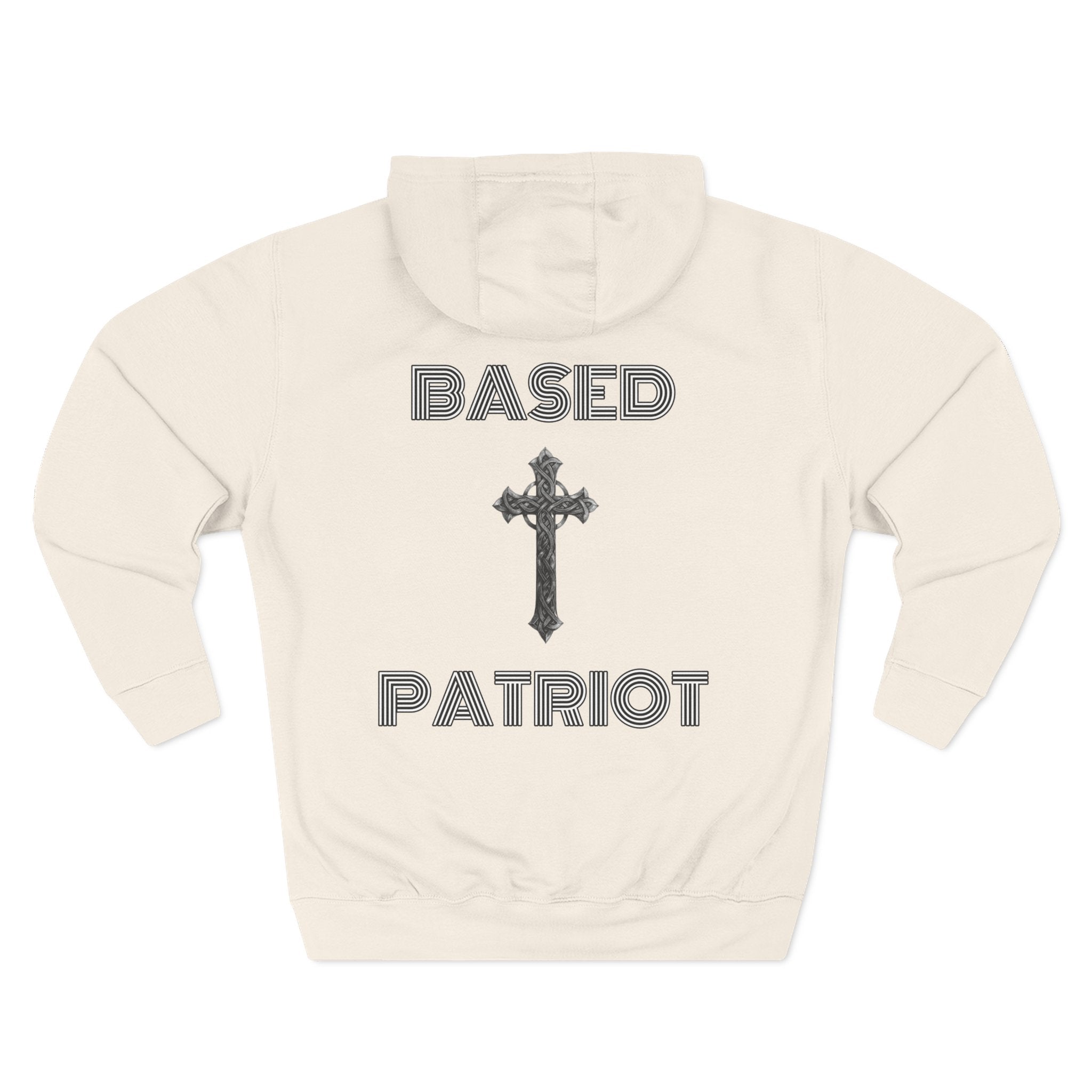 Based Patriot Three-Panel Fleece Hoodie