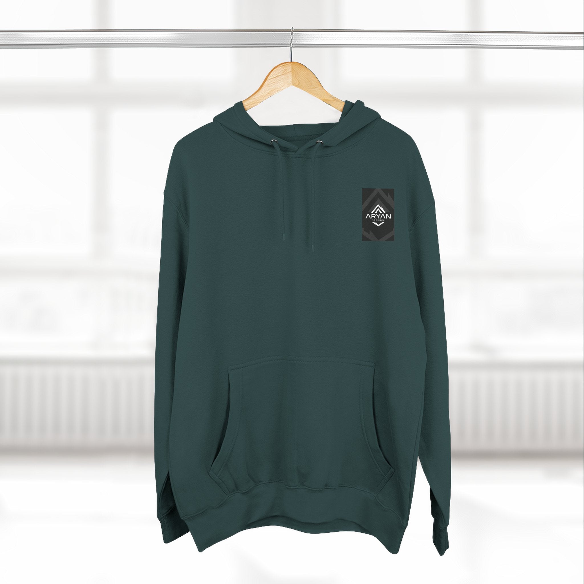 WWJD? Three-Panel Fleece Hoodie