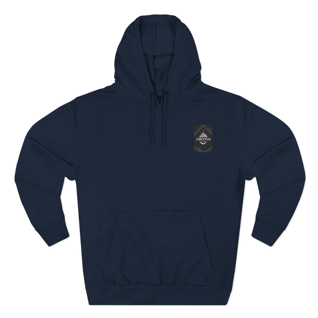 WWJD? Three-Panel Fleece Hoodie
