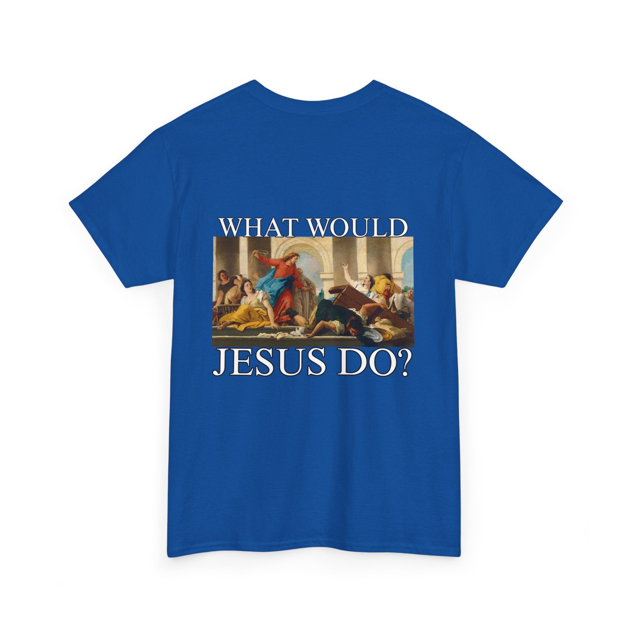 WWJD? Unisex Heavy Cotton Tee