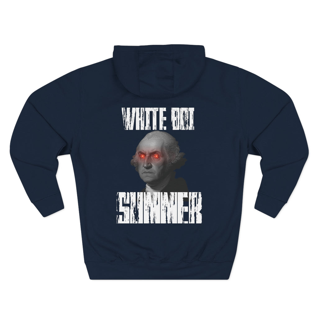 Three-Panel Fleece Hoodie