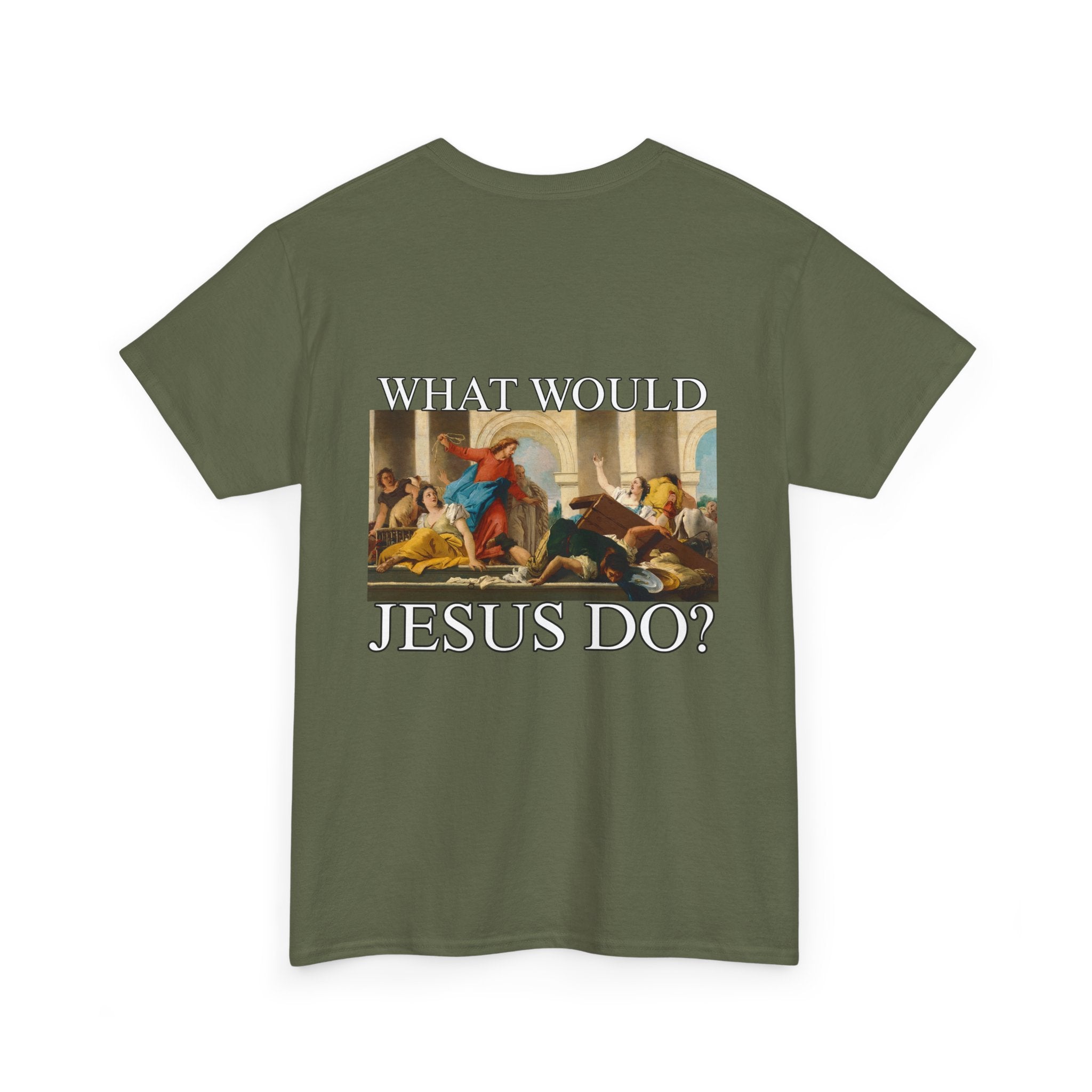 WWJD? Unisex Heavy Cotton Tee